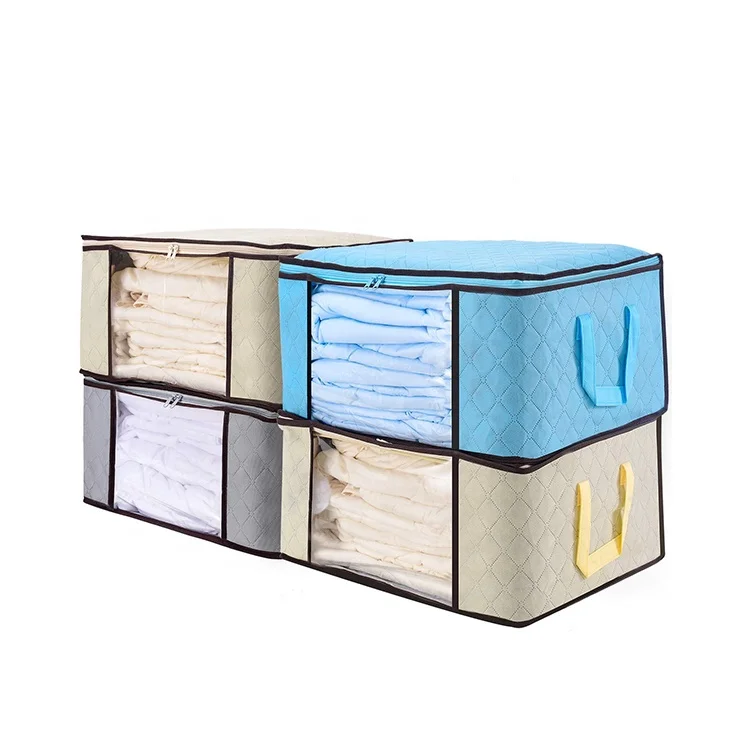 

Multifunctional Handle Clothes and Blanket Storage Bedding Bags, Customized