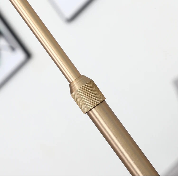 
brushed iron holder floor lamp floor light 