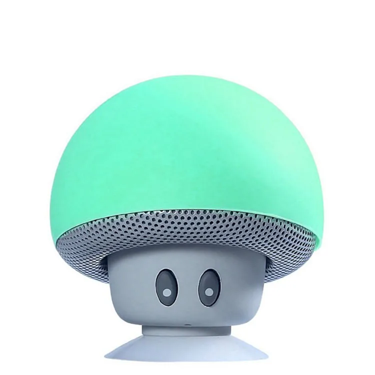 

OEM Custom handfree Mini portable wireless Mushroom Bluetooths Speakers, Blue;red;pink;green;yellow