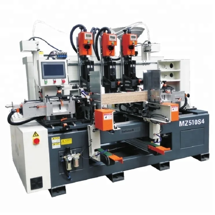 
automatic feeding feed back boring & inserting dowel machine 