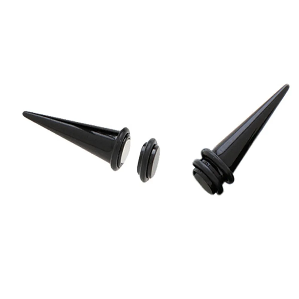 

Fancy magnetic piercing cheater ear tapers stretchers expanders earrings piercing, As models