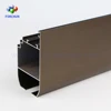 Matte champagne anodized aluminium profiles for West Africa windows