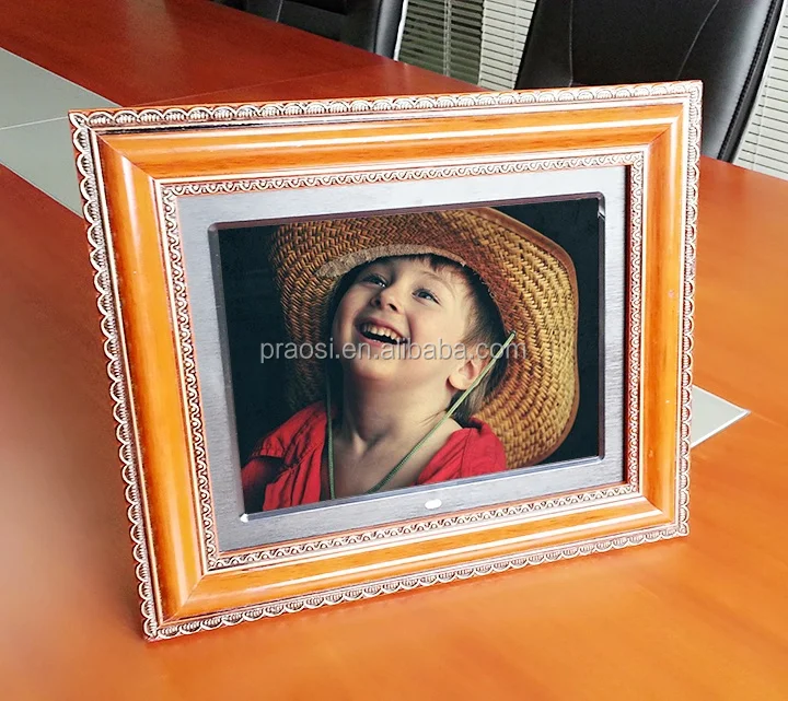 Hot Small Size Battery Operated Digital Photo Frame 12 Inch With Video Loop