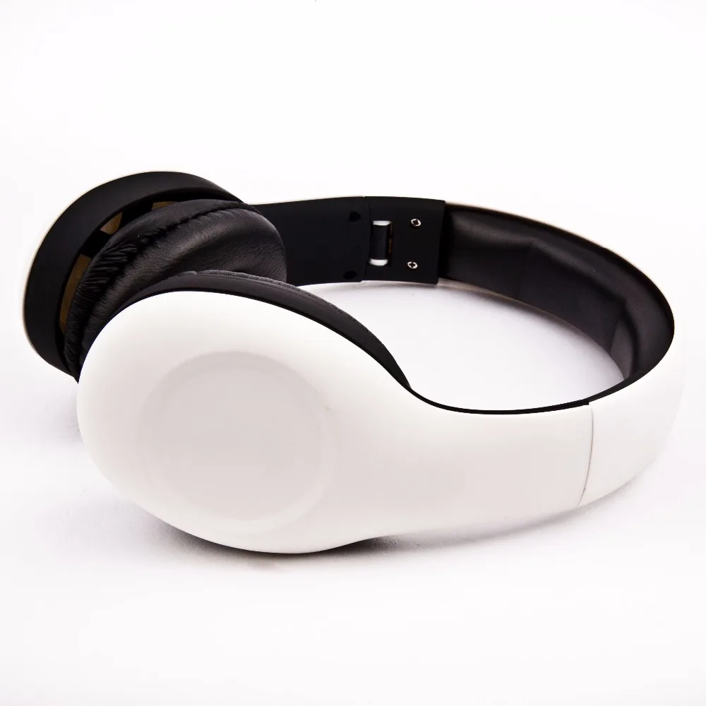 

Newish promotional stereo cool colors headphone, White/black/blue