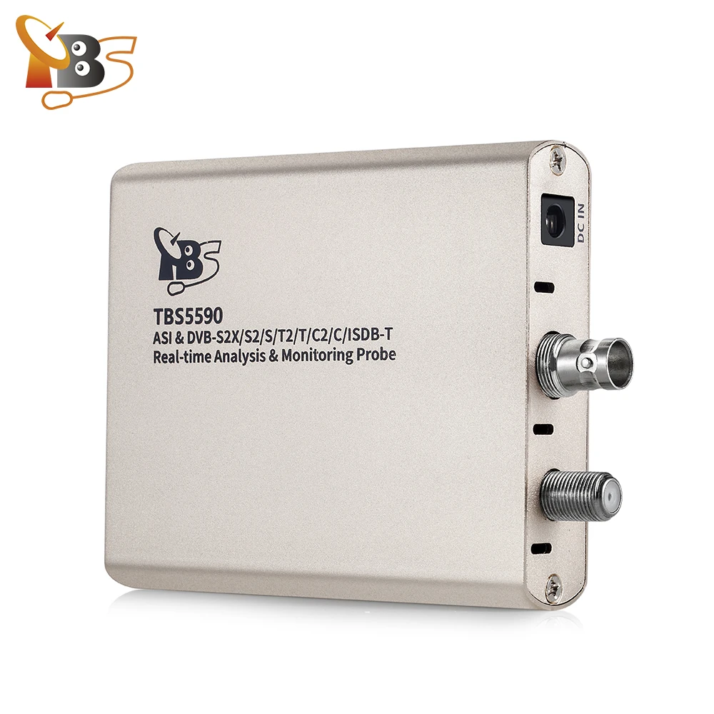 
TBS5590 Multi-standard DVB-S2 DVB-T2 DVB-C ISDB-T Real-time Analysis & Monitoring Probe 