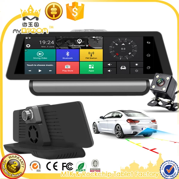 Car Gps Navigation Android 9.88" Capacitive Touch Screen Navigator With
