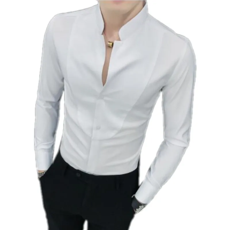white shirt for men party wear