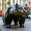 Famous Sculpture ArtistsRestoration Metal Craft Fernando Botero Bronze Cat Sculpture