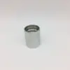 cnc machining metal pipe threaded crimp double hydraulic stainless steel and carbon steel connector fitting ferrule for 1SN hose