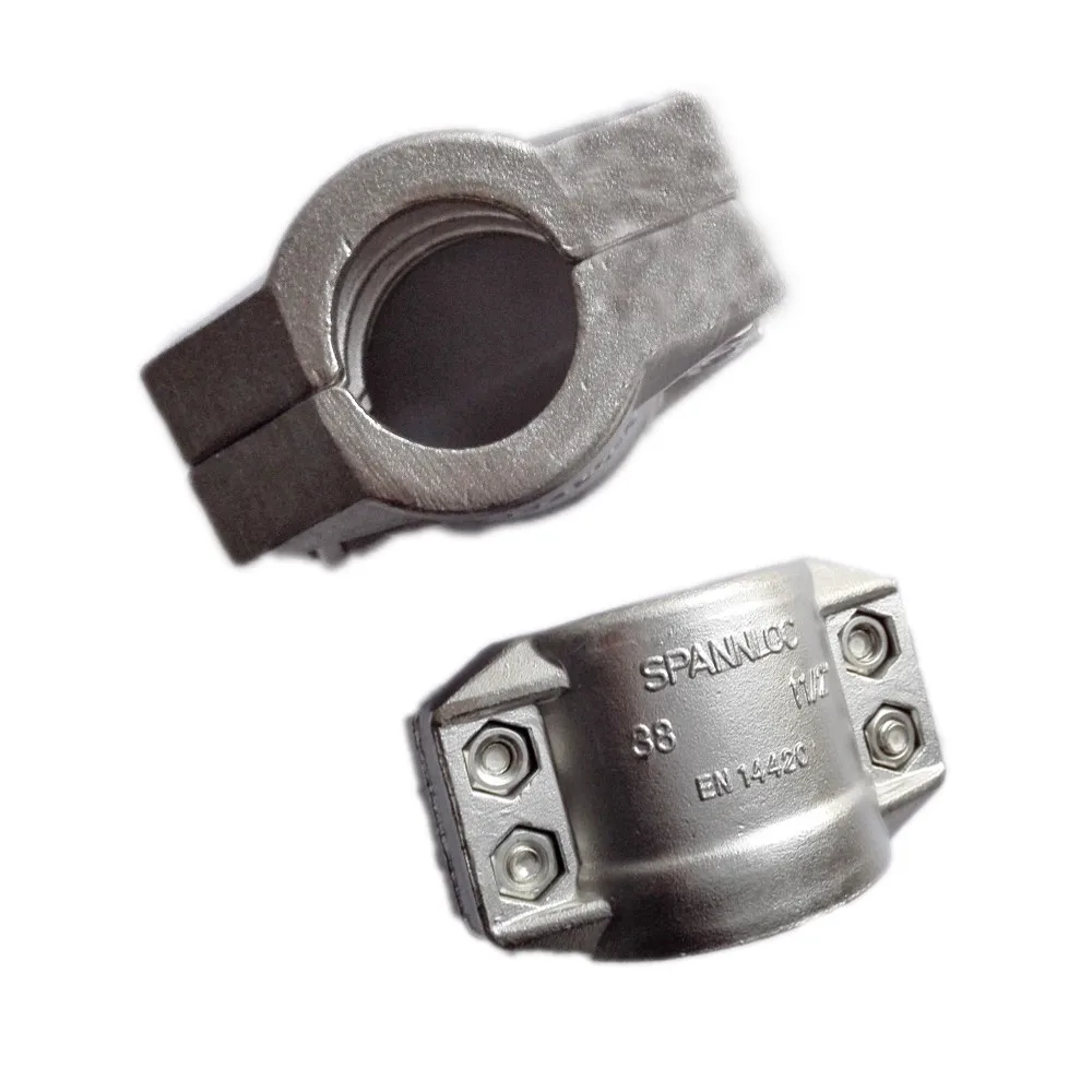 

plumbing material binzhou DIN 2817 Aluminum stainless steel safety clamps, Sliver