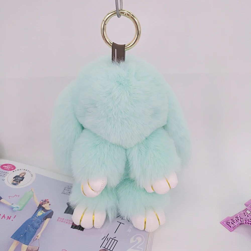 rabbit plush keychain