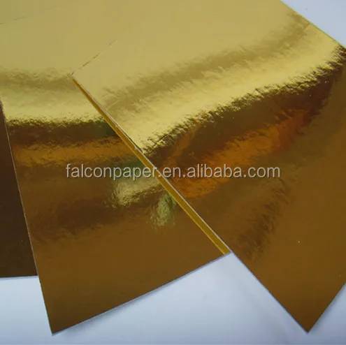Blank Gold Foil Certificate Paper