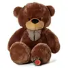 Factory supply attractive style plush stuffed giant big teddy bear with bow tie top sale for baby bears birthday present