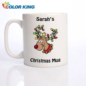 Wholesale Custom Logo Sublimation Plain White Cheap Ceramic Mug With 11Oz