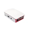 Raspberry Pi 3 Model B+ Plus ABS Case Red & White Color Plastic Protective Cover Shell for Raspberry Pi 3