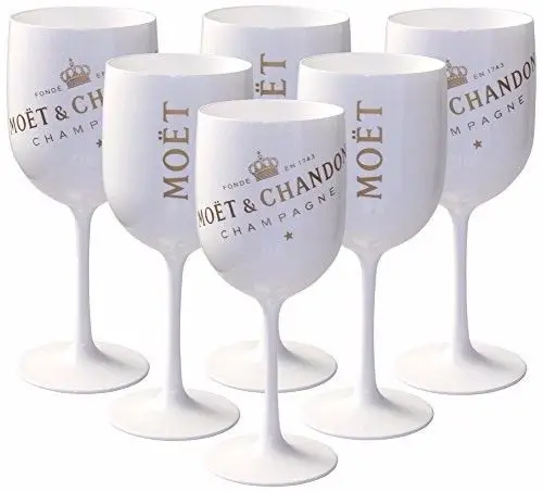 Acrylic Moet Chandon Champagne Glass