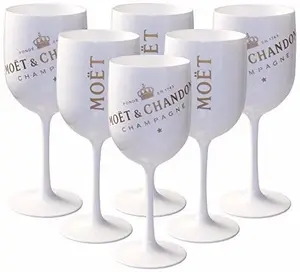 Acrylic Moet Chandon Champagne Glass