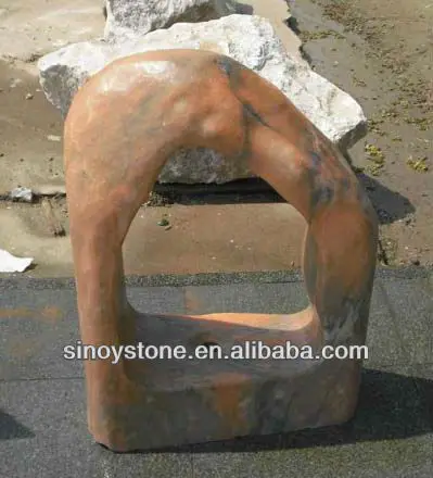 Natural stone boulders for garden decoration