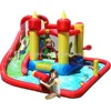 Happy Hop Inflatable Bouncer-9016 Children Water Slide Pool Bouncer,inflatable bouncer and Water Slide Park for sale
