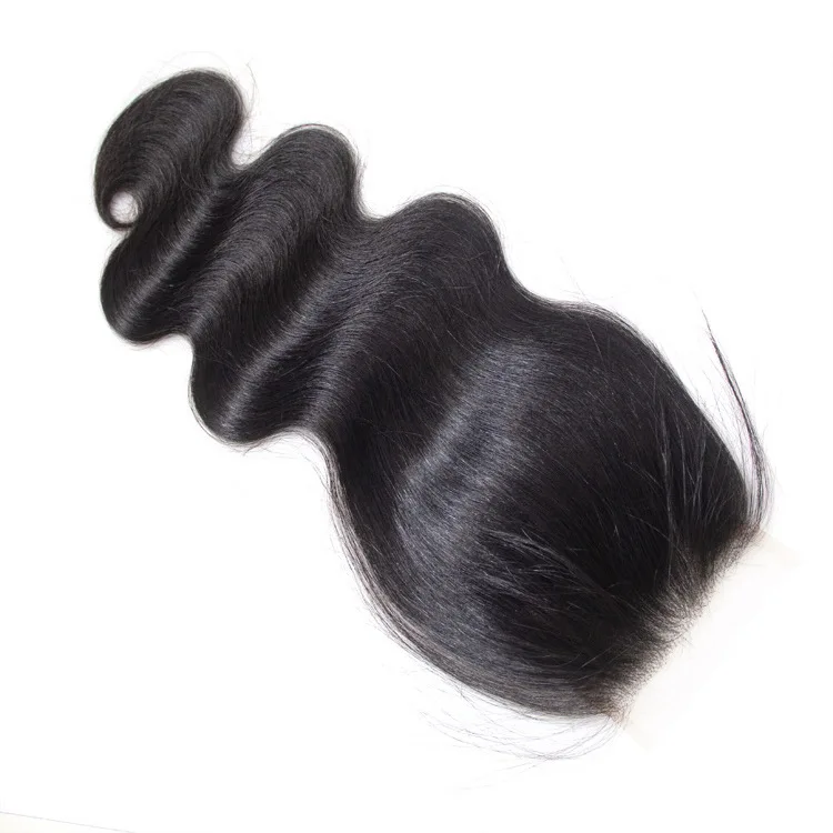 

Swiss hd Lace Frontal Closure Unprocessed Remy Virgin Indian Human Hair with virgin cuticle aligned hair