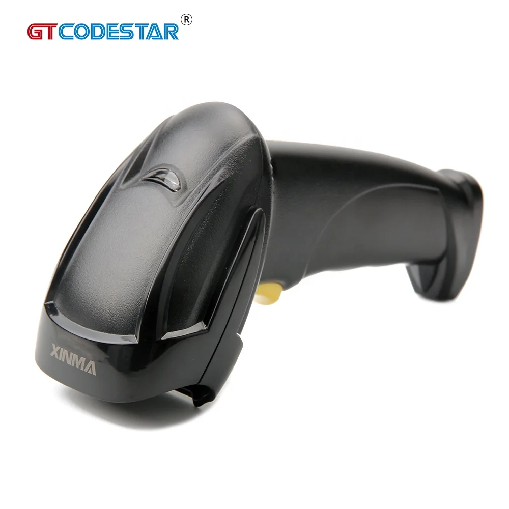 

supermarket price checker 1d handheld laser bar code scanner reader usb wired barcod scanner for sale