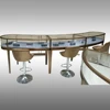 Jewelry Counter steel Metal showcase,Display Cabinet