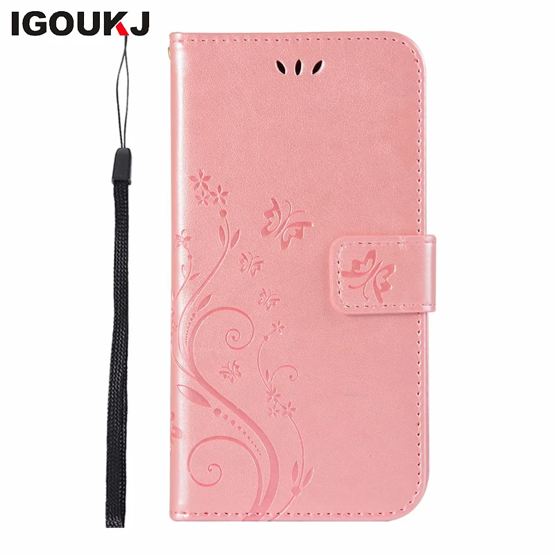 

Free shipping New product PU leather butterfly printing card slot back cover for iphone XS XR phone case