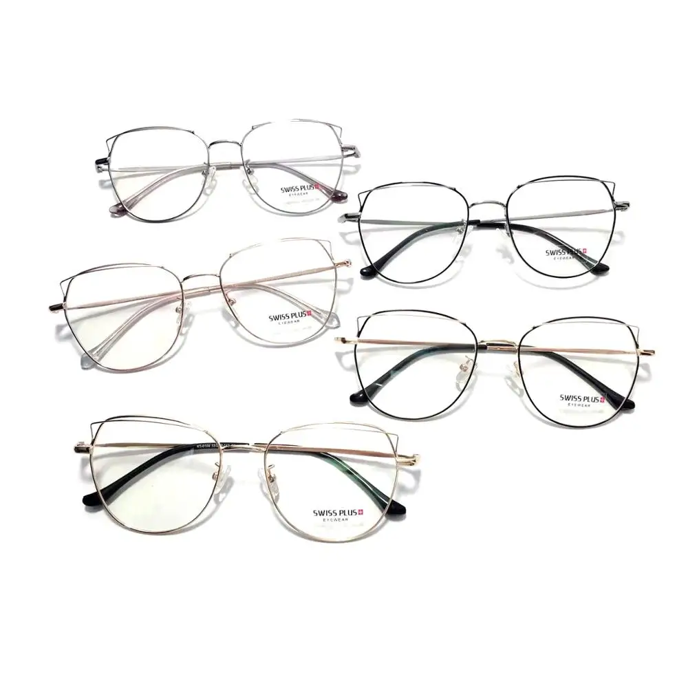 

Ready stock fashion cheap metal optical frames eyeglasses optical eyewear, Mixed colors cheap designer eyeglass frames