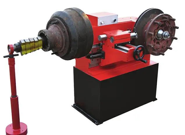 T8465 Heavy China High Quality and Speed On Car Automatic Brake Disc Drum Lathe Price for Sale