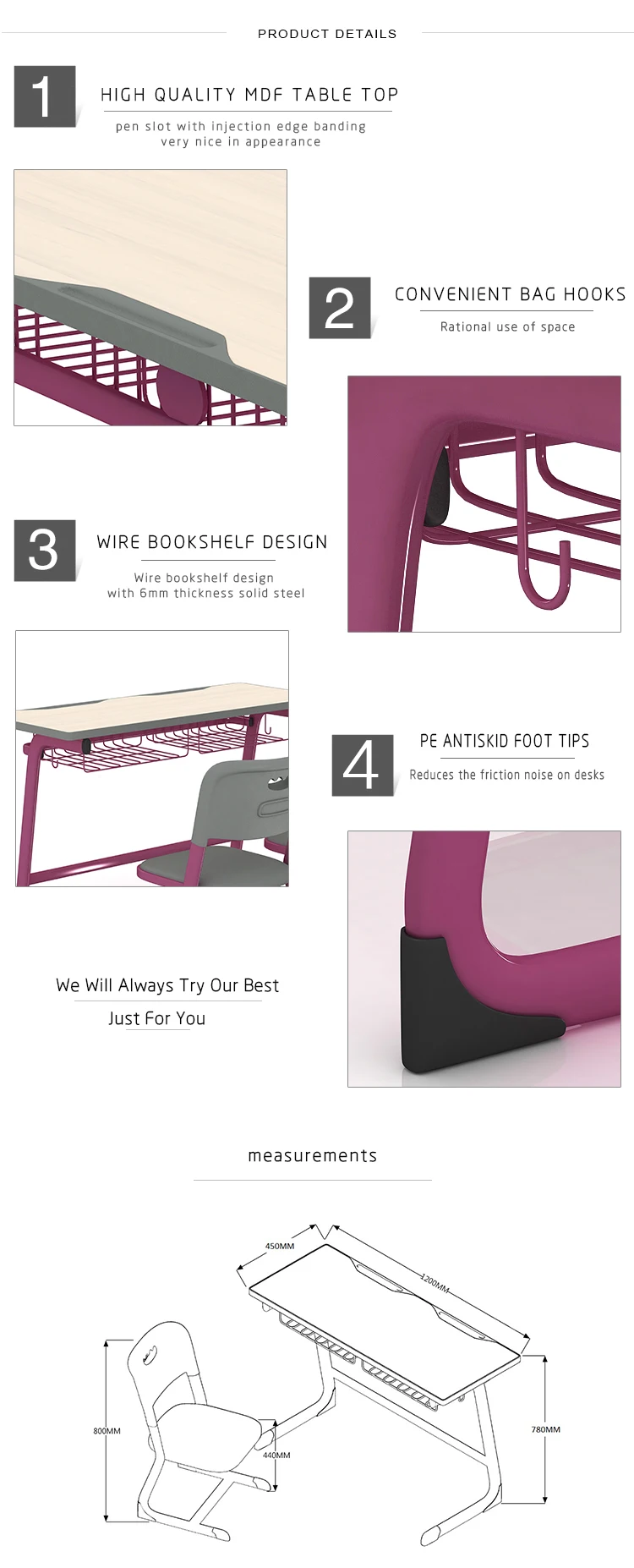 children's school tables