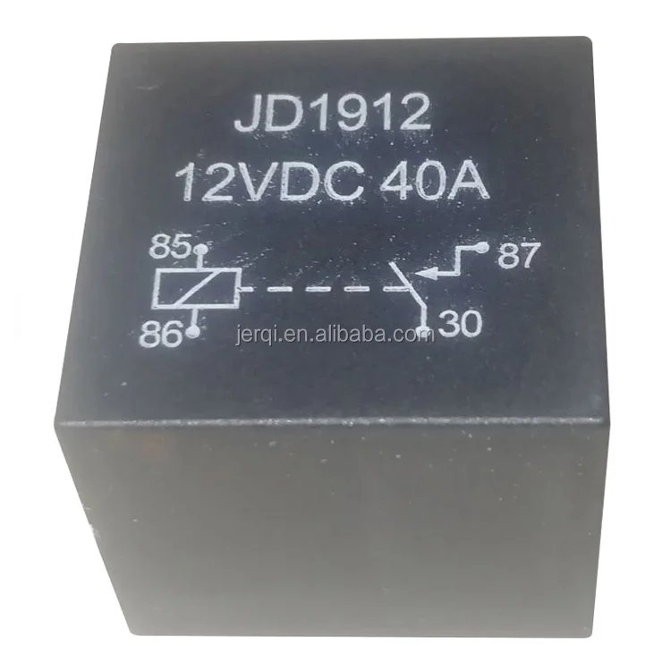 40a 12v Pcb Auto Relay Jd1912 4pin Starter Relay Car Horn Relay - Buy ...
