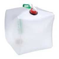 

Outdoor Water Container 5 Gallon/20L Eco-Friendly PVC Water Bag Portable Collapsible Folding Water Bucket