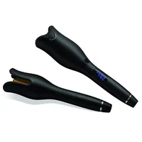 

Ceramic Rotating Hair Curlers Automatic Curly Hair Curlers Blow Dryer with Hair Clips and Cleaning Tool