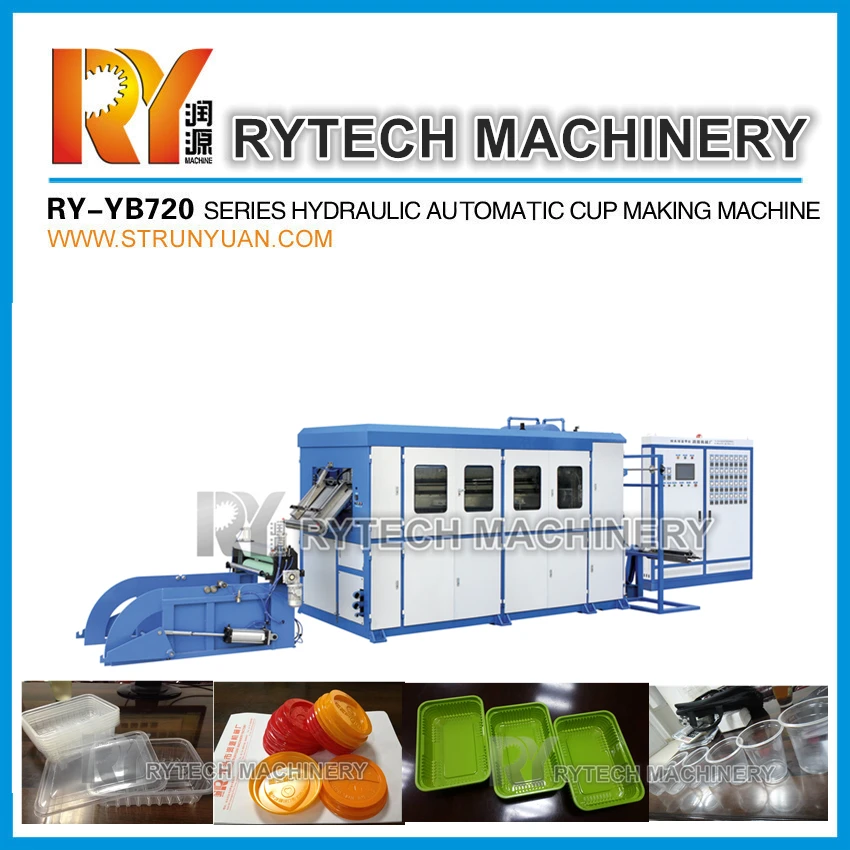 
Plastic Cup Making Machine with Auto Stacking 