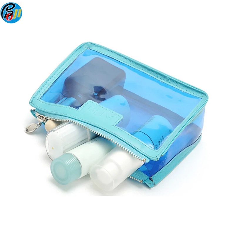 

Wholesale Transparent Waterproof Makeup PVC Cosmetic Bag Toiletry Bathing Pouch