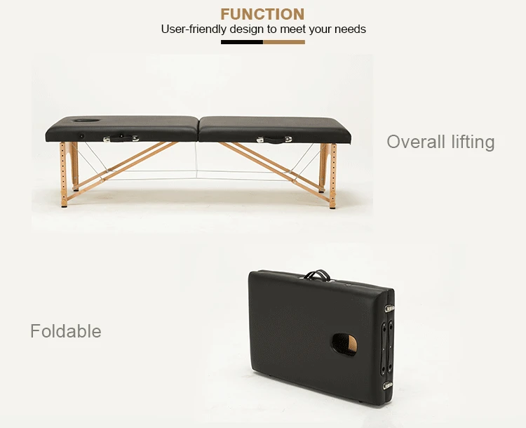 folding facial table