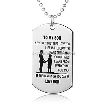 mother and son pendant