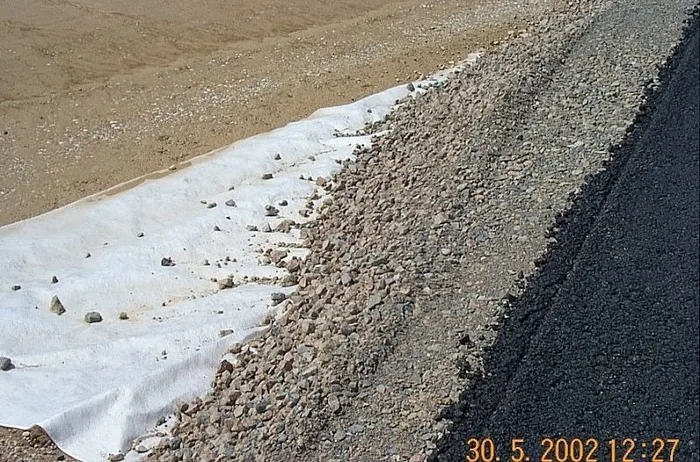 Road Geotextile Non Woven Fabric Underlayment - Buy Road Fabric ...