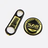 Chemical black gunmetal coloring process for brass zipper