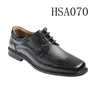 Fully Lined Inside Men's Square Toe Oxford Dress Office Shoes in Black