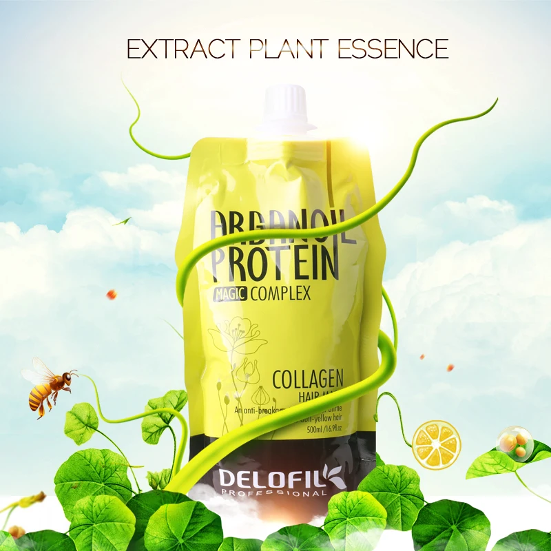 
DELOFIL hair care products keratin bio hair treatment professional cream hair mask 