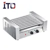 HD09 Electric hot dog roller grill with 9 rollers