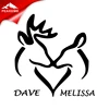 Personalized custom name animal motif vinyl heat transfer for tshirts