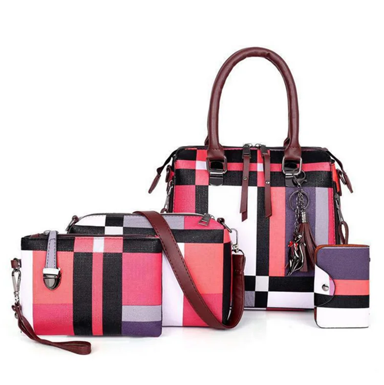 

Bolsos Para Mujer 4 Piezas Bags Sets Handbags Sets For Women 2019, 1,2,3,4,5,6