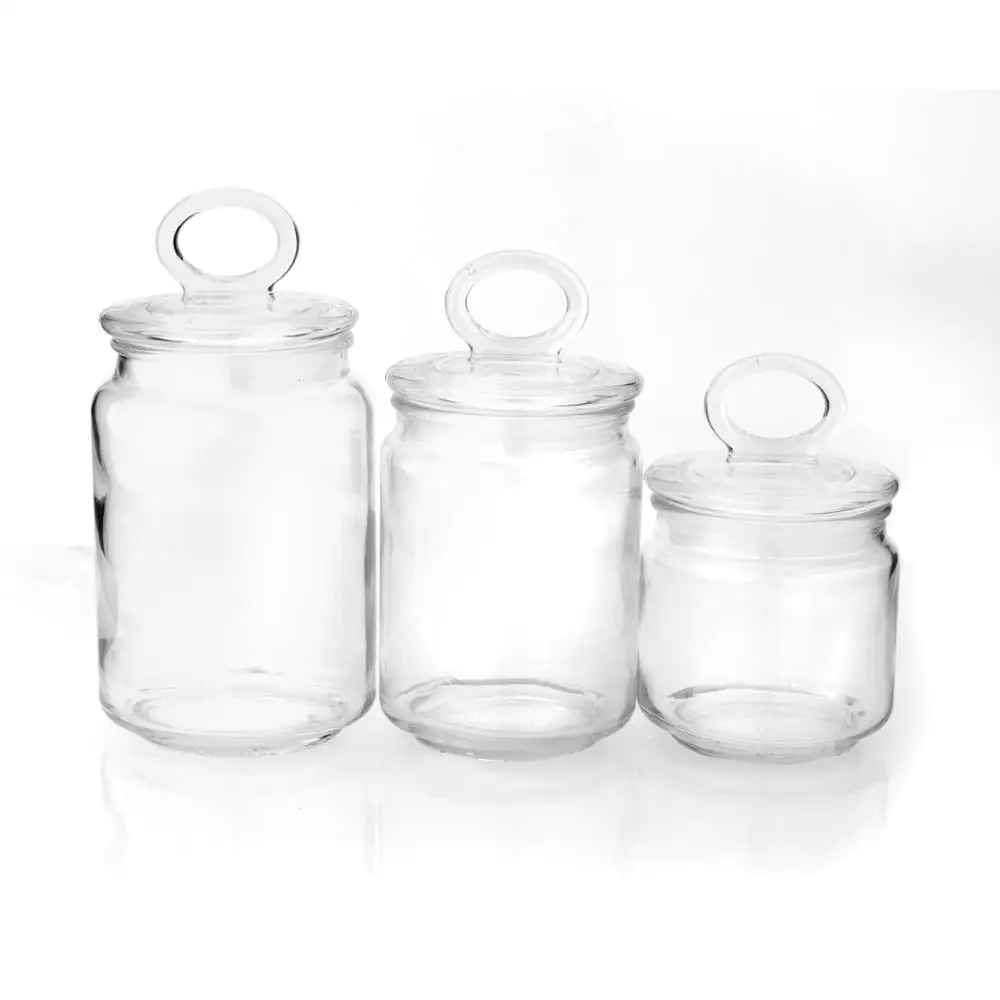 Factory Price Apothecary Bear Bell Bubble Candle Dome Lid Airtight