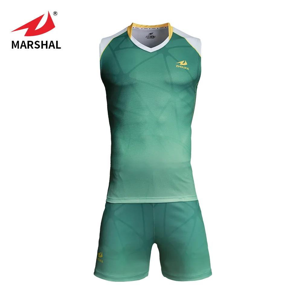 Custom Sublimation Latest Volleyball Jersey Design Sports Uniforms Kit