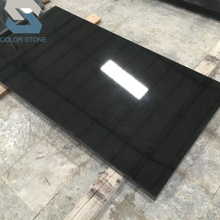 Best quality cheap nero zimbabwe absolute black granite floor tiles