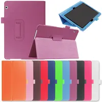 

For Huawei Media Pad MediaPad T3 10 AGS-WO9 AGS-L09 9.6 inch Honor Play Pad 2 Cases Leather Silk Texture Tablet Cover