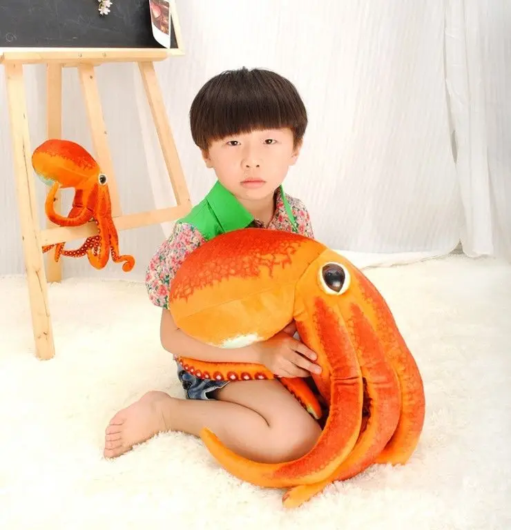 

Free Paul Octopus Plush Toys Dolls the cute Pillow Seat Cushion Backrest the stuffed toys for children Christmas gifts