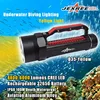 Underwater Strong Far Distance Lighting Yellow Light LED Torch